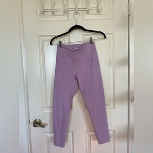 girlfriend lavender leggings